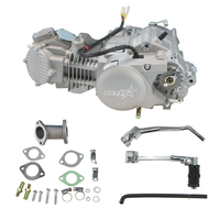 Moteur Zongshen ZS155 d'origine, refroidi par huile, 4 vitesses, démarrage manuel, pour moto de course, moto tout-terrain, moto de cross