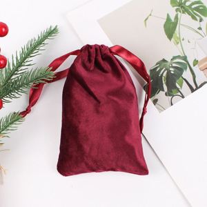 Bolsa de Regalo Personalizada con Cordón, Pequeña, Negra, Oro Rosa, Bolsa Grande de Satén de Seda con Cordón, Rosa, Blanca - Product Image 5