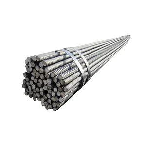 6-32mm Iron Deformed Steel Bar Rod Grade 60 HRB335 HRB400 HRB500 Hot Rolled Steel Rebar