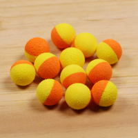 Pêche à la carpe EVA Duo Color Foam Pop Boilie Ball Leurre en plastique ressemblant à des cheveux de carpe Zig Rig Feeder Boilie Bait Méthode de pêche