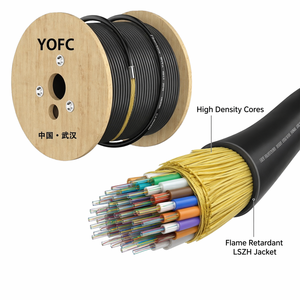 Cable de Fibra Óptica Multifibra para Interiores YOFC OM4, 2-144 Núcleos, LSZH, Retardante de Llama, para Cableado de Distribución Horizontal en Centros de Datos - Product Image 2