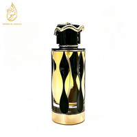 Eau de parfum unisexe 100 ml avec bouchon décoré d'un serpent doré, parfum oriental boisé ambré longue tenue