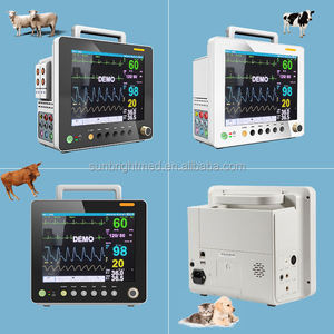 CE <span class=keywords><strong>Monitor</strong></span> tanda penting hewan peliharaan portatel VET 15 inci Multi parameter SUN-700S <span class=keywords><strong>Monitor</strong></span> pasien untuk hewan - Product Image 4