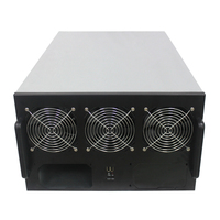 Peralatan Chassis GPU Model 6 Kustom 6 GPU/8 GPU/13 GPU untuk Casing Server dengan Catu Daya Ganda