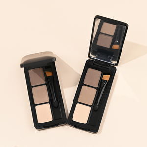 Paleta <span class=keywords><strong>de</strong></span> Polvo para <span class=keywords><strong>Cejas</strong></span> Vegano Herbal <span class=keywords><strong>de</strong></span> Larga Duración a Prueba <span class=keywords><strong>de</strong></span> Agua <span class=keywords><strong>de</strong></span> Alta Calidad <span class=keywords><strong>con</strong></span> 3 Colores y <span class=keywords><strong>Brocha</strong></span>, Marca Privada - Product Image 1