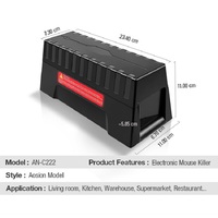 Piège à souris électronique Machine à tuer les rats Piège à rat électronique