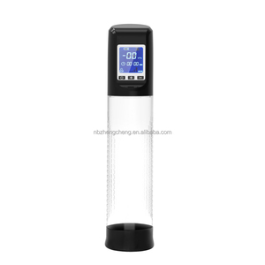 Automatische <span class=keywords><strong>Penis</strong></span> vergrößerung pumpe Upgrade LCD Saugen Männlicher Mastur bator <span class=keywords><strong>Penis</strong></span> Vakuumpumpe Wiederauf ladbare Erektionen verbessern Gerät - Product Image 3