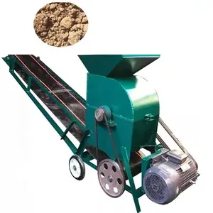 mobile construction waste recycling grinding machine waste recycling machine to construction blocks