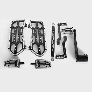 ชุดพื้นเหยียบ CNC สีสันสดใสสำหรับรถมอเตอร์ไซค์ HD Touring ปี 1986-2024 - Product Image 3