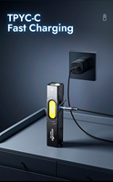 Lampe torche multifonctionnelle WARSUN, petite, pratique, super lumineuse, rechargeable, lumière puissante, magnétique, pour travaux d'urgence, réparation automobile