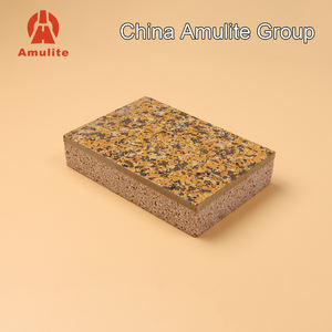 Panneau de bardage extérieur ignifuge et isolé par Amulite |   Classe d'incendie A2 avec barrière thermique continue - Product Image 3