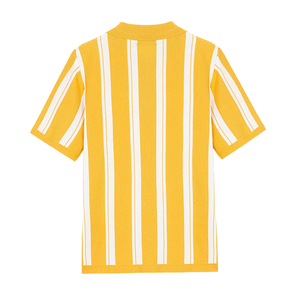 <span class=keywords><strong>Polo</strong></span> de Punto para Hombre con Cuello a Rayas y Botones, Estilo Casual de Verano, Cuello Solapa Delgado de Alta Calidad - Product Image 2