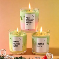 Bougie aromatique en cire de soja parfumée au café, étiquette privée personnalisée, boîte-cadeau, Thanksgiving, Noël, biologique