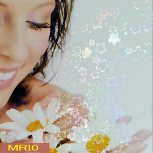 Di alta qualità in PVC olografico pellicola di laminazione a freddo adesivo scintillante stelle Design morbido e a prova di umidità - Product Image 3