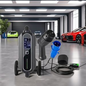 Bling xe mới 11Kw On-Board EV sạc di động Trạm Sạc AC CE ETL giấy chứng nhận ccs1 gbt 32A Adapter 7kW Công suất đầu ra - Product Image 3