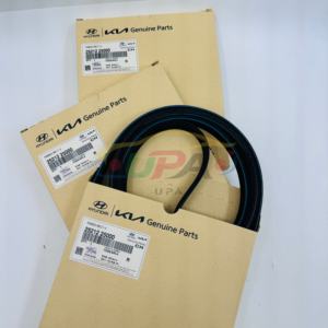 Courroie à nervures en V de haute qualité pour système moteur 25212-25000 2521225000 pour Hyundai ELANTRA 25212 25000 - Product Image 1