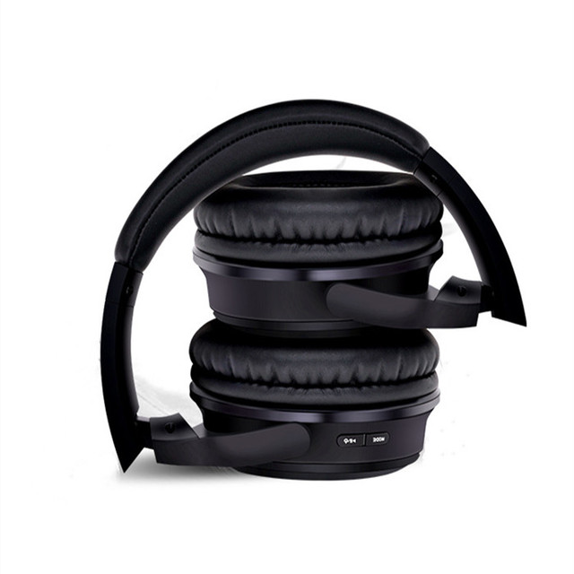 Folding Design Wireless Headphone Plug in Headset Live Video Game Noise Reduction Monitoring Wireless Headset FM Section
