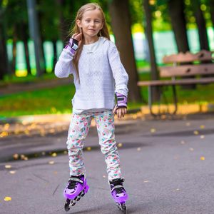METROLLER Nouveau design de roulettes clignotantes Patins à roulettes d'extérieur réglables de haute qualité avec roues en PU 82A pour enfants et adultes - Product Image 2