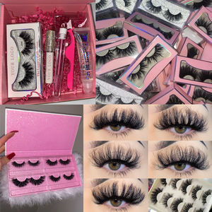 Personnalisé <span class=keywords><strong>Russe</strong></span> Cils 3d 15/20/25mm Faux Cils 3d Vegan Cils Bandes Vendeurs Fluffy Naturel Plein Cils En Gros - Product Image 6