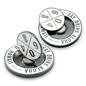 Collezione Elite <span class=keywords><strong>Club</strong></span>: Marcatori da Golf in Smalto Lucido - Monete Commemorative in Metallo Premium, Logo Personalizzato per Membri ed Eventi - Product Image 1