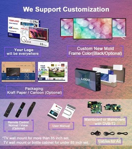 Télévision plate intelligente la plus populaire <span class=keywords><strong>TLC</strong></span> 4k de 24 32 pouces, pas chère - Product Image 4