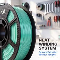 Filamen PETG 1.75mm Langsung dari Pabrik, Segel Vakum, Material Printer 3D, Plastik Anti-Lengkung, Spool untuk Pencetakan FDM, Rekayasa OEM