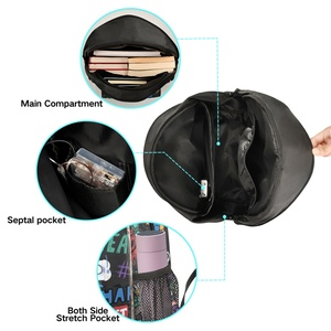 Factory Wholesale Schoolbag Unique Design School Bags Eco-friendly Graffiti-art Student Backpack - Product Image 2