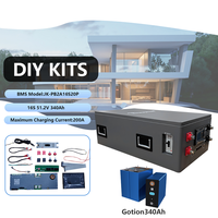 Boîtier vide pour batterie LiFePO4 Tewaycell TW-SK51314-200A-JK-K DIY JK 200A BMS 51.2V 314AH/280AH/340AH/628Ah