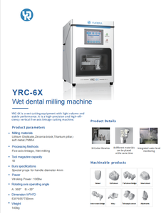 Fresadora Húmeda Yucera YRC-6X, Fresadora Dental Cad Cam para Laboratorios Dentales y Clínicas Dentales - Product Image 2