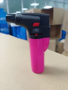 Briquet coupe-vent rechargeable, logo personnalisé, pour BBQ, vente en gros, - Product Image 5