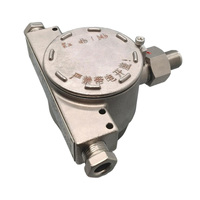 2-Channel Independent Switch Pressure Transmitter with Stainless Steel Explosion-proof Housing 4~20mA OLED Display