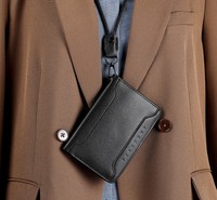 Porta Pasaportes de Cuero Genuino, Unisex, para Guardar Tarjetas de Viaje, Organizador de Documentos Portátil, Funda para Pasaporte