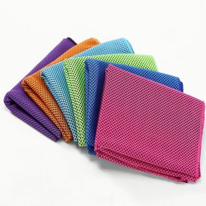 Portable - <b>Sweat</b>-Absorbing Quick-Dry Summer Cooling Ice <b>Towel</b> for Sports & Fitness - Product Image 1