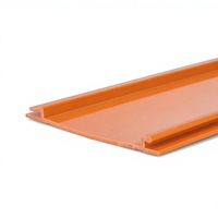 Profilés en plastique PVC rigide extrudé HRL Endurance pour vitrine, design moderne pour équipement industriel