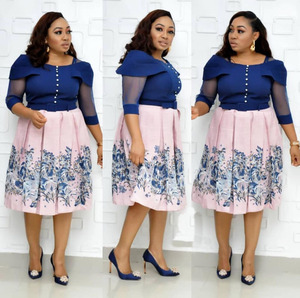 Abito Elegante da <span class=keywords><strong>Donna</strong></span> per Autunno e Inverno, Scollo a V Incrociato, Plissettato con Lacci, Vestito Tinta Unita - Product Image 6