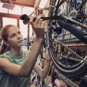 Juego de cepillos para cadena de bicicleta, herramienta de limpieza portátil ABS para mantenimiento de bicicletas de montaña - Product Image 4