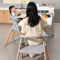 Chaise haute multifonctionnelle pour enfants et bébés, chaise de repas réglable, table d'apprentissage et de jeu pour bébés de plus de 3 ans