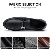 Mocassins pour hommes en cuir véritable, décontractés et tendance, antidérapants, rehaussants de 6 cm, pour mariage, vente en gros usine