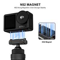 Draagbare opvouwbare automatische waterdichte statiefverlengstang OSMO Action Camera Selfie Stick 360 rotatie voor