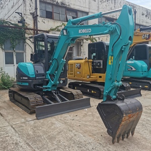 Miniexcavadora Kobelco SK55SR-3 usada en buen estado, piezas originales para movimiento de tierras - Product Image 2