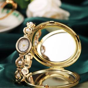 <span class=keywords><strong>Montre</strong></span> vintage de seconde main très tendance, élégante et luxueuse, petit cadran, <span class=keywords><strong>bracelet</strong></span>, <span class=keywords><strong>montre</strong></span> à quartz pour femme - Product Image 2