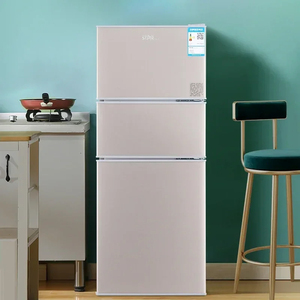 2025 New 3-Door Standing <b>Refrigerator</b> - Electronic Control Home Kitchen Appliance With Advanced Cooling Technology Fridge - Product Image 1