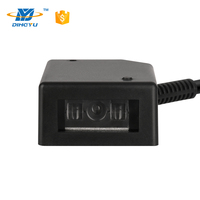 Escáner de Código de Barras 1D de Alta Velocidad DF3100, Diseño Simple, Montaje Fijo con Interfaz USB RS232, Compatible con Uso en Kiosco, Disponible en Stock