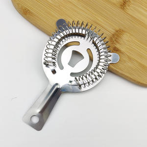 Colador de cócteles de acero inoxidable XR6012, filtro de barra reutilizable para vino y cócteles, color plateado - Product Image 3