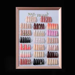 OEM/ODM Wholesale Design Logo Short Medium Long Artificial Fingernails False Nail Art For Fake Nails French Press On Nails