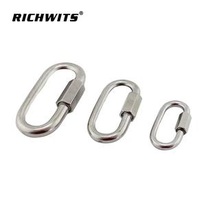Anillos de Conexión Rápida RICHWITS de Acero Inoxidable 304 y 316, Herrajes Marinos, Cierres Meilong, Hebillas de Bloqueo Seguro - Product Image 4