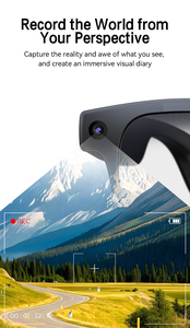 Gafas Inteligentes con IA Mooden AIMB-G2 Pro, 800W Píxeles, 290 MAh, Carga Rápida 3C, Interacción Inteligente con IA, Estabilización de Video HD - Product Image 6