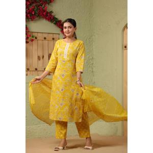 Ensemble Kurti imprimé numérique, ensemble Kurta, longues Kurtis pour femmes, vêtements ethniques pour femmes, prix de gros - Product Image 3