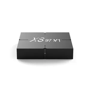 Personalizzazione all'ingrosso XS97 V1 XS97 v1 Android 11 braccio Cor tex A35 2 + 16GB smart box tv android con i venditori di energia