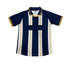 Camiseta de Fútbol Americano Retro Personalizada de Alta Calidad, 100% Poliéster, Transpirable, con Estampado Digital, Cuello en V, Manga Larga, Secado Rápido - Product Image 5